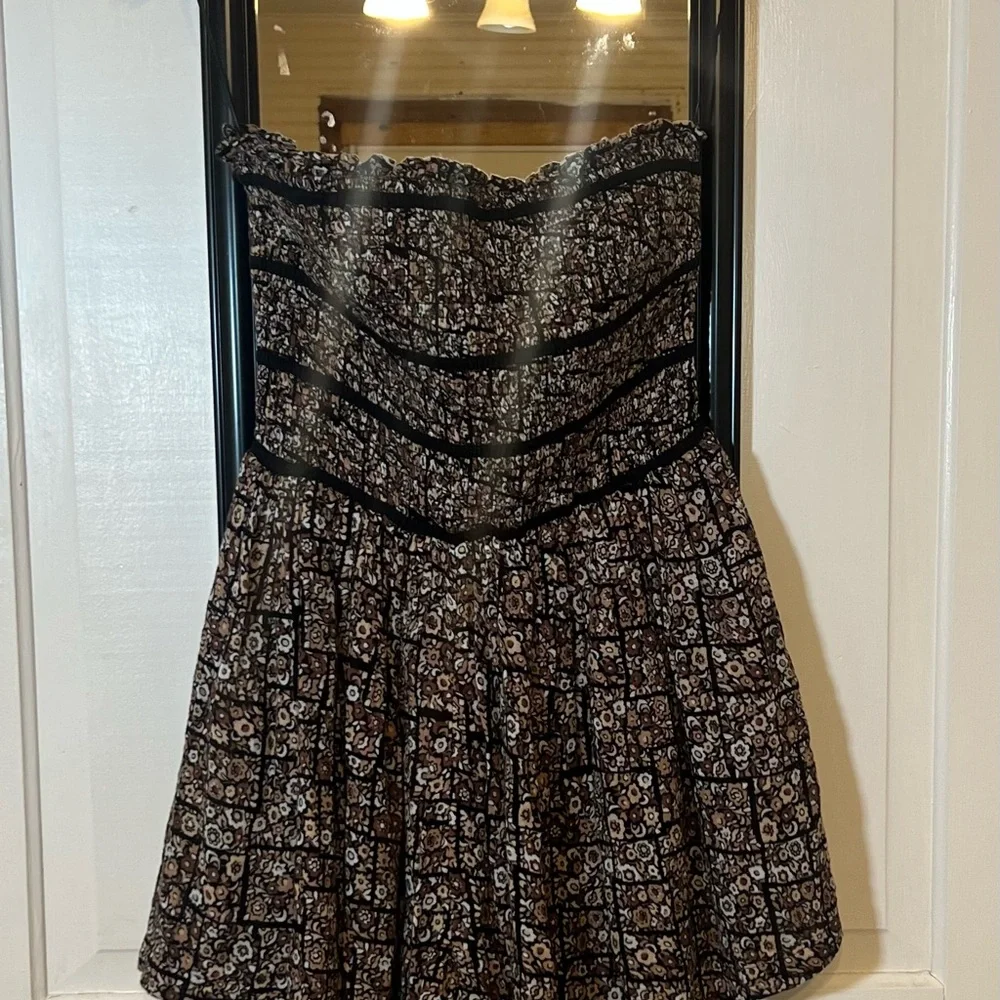 Free People Bali Checked Out Printed Romper
Style#: OB2004675 - Picture 5 of 10